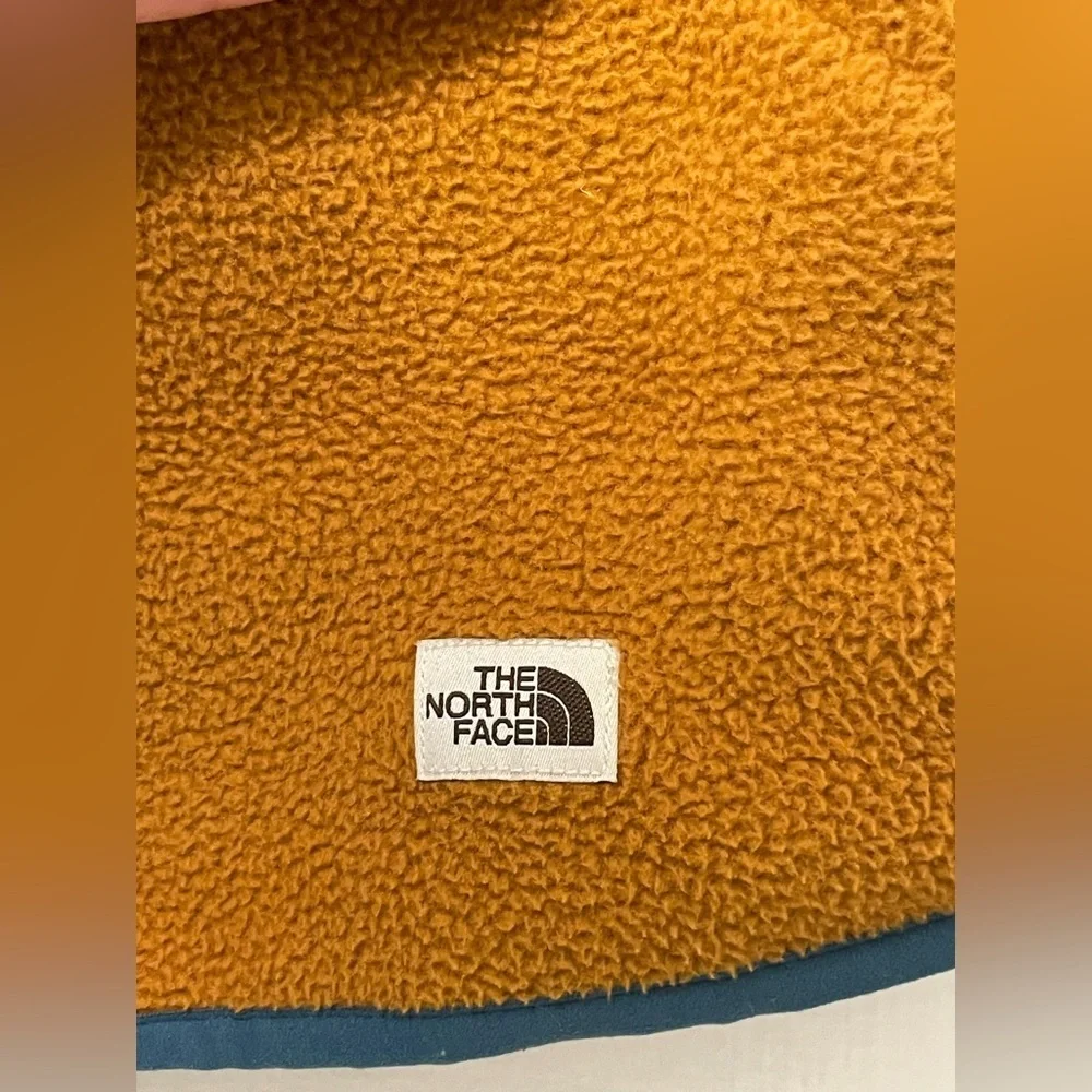 The North Face Carbondale Fleece Vest Timber Tan/Mallard Blue